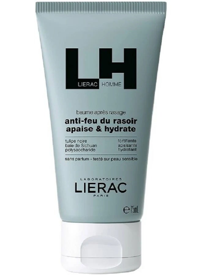 Lierac Homme Aftershave Soothing Balm 75ml - Image 1