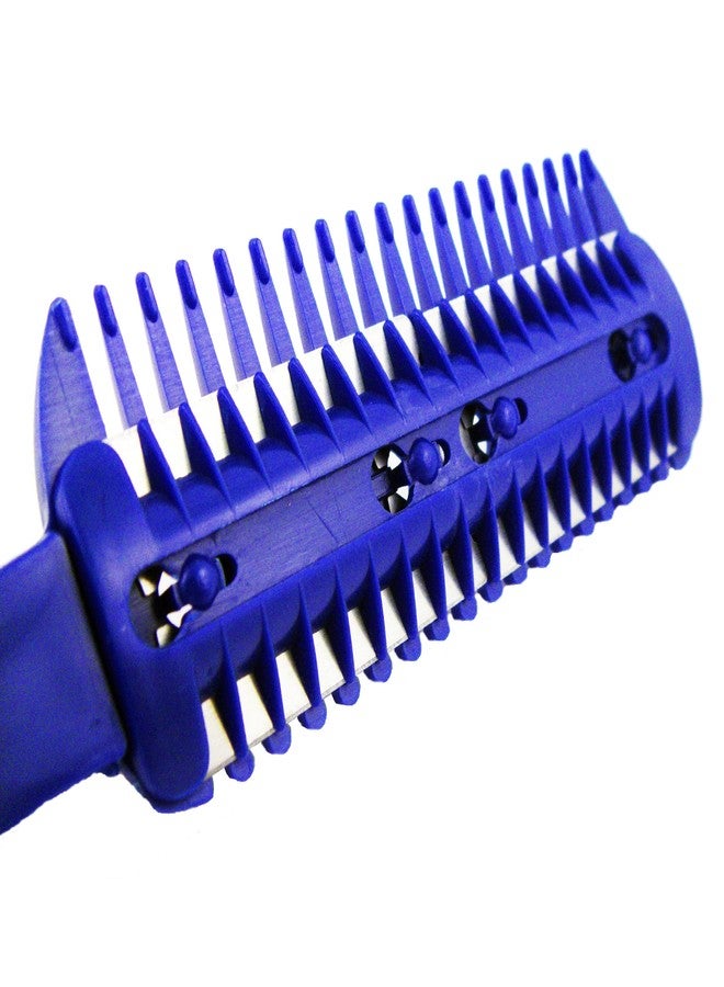 Universal Tool (4 Pack) Unisex Razor Comb Home Hair Cut Scissor with 6 Bonus Replacement Razors - Image 1