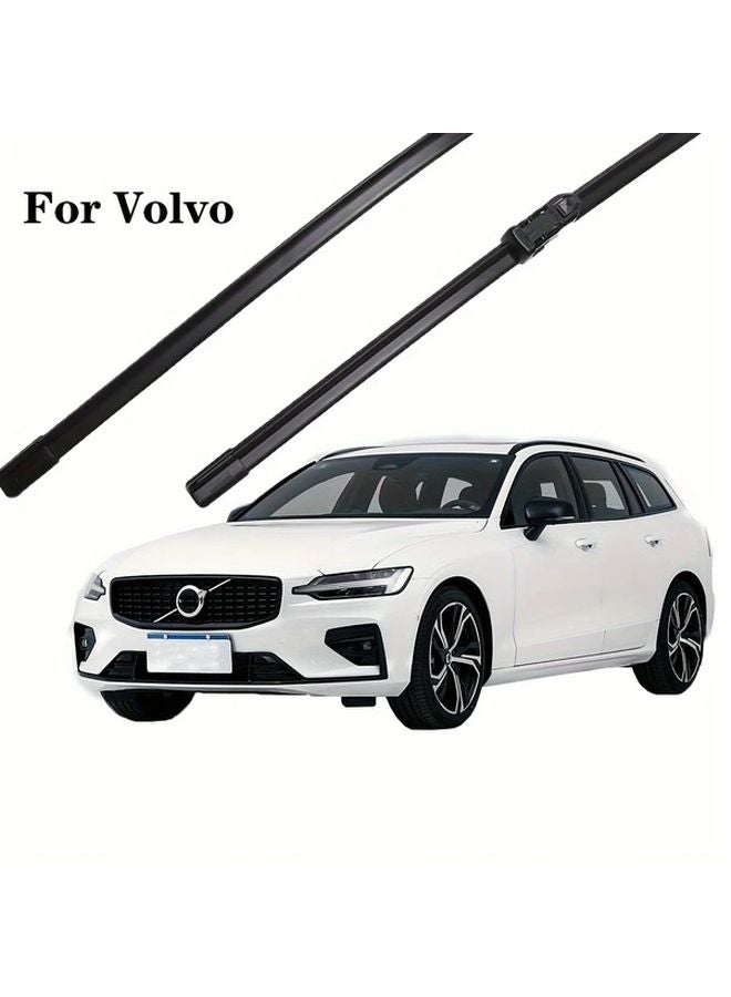 Volvo S80 II Saloon AS 2009 2016 Front 2pcs Windshield Wiper Blades - Image 2
