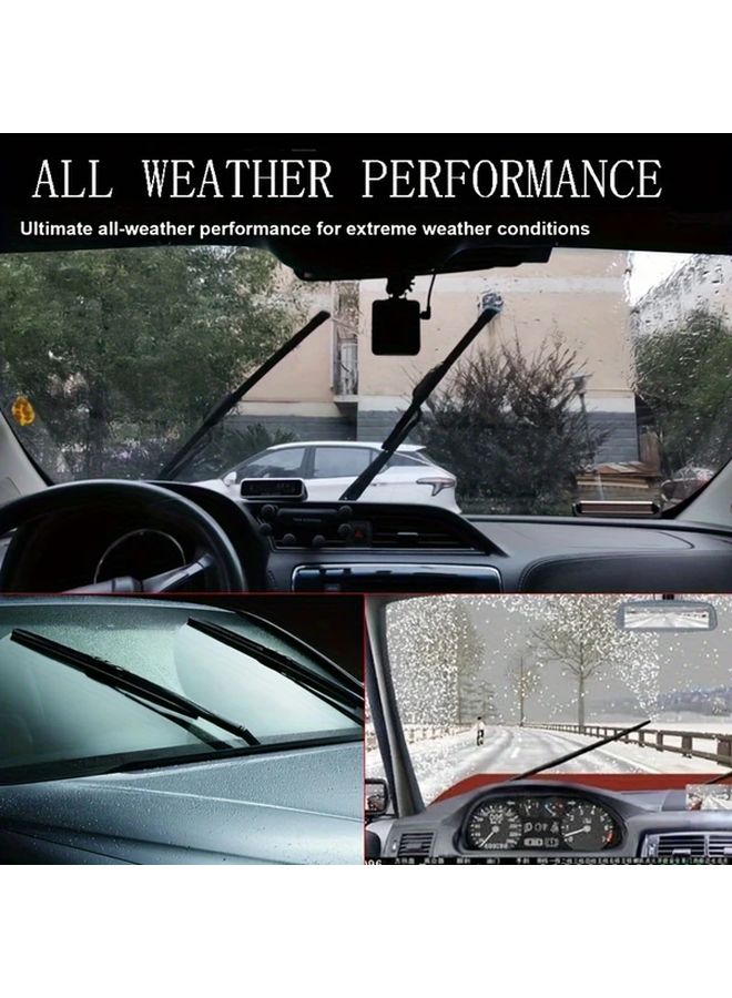 Volvo S80 II Saloon AS 2009 2016 Front 2pcs Windshield Wiper Blades - Image 5