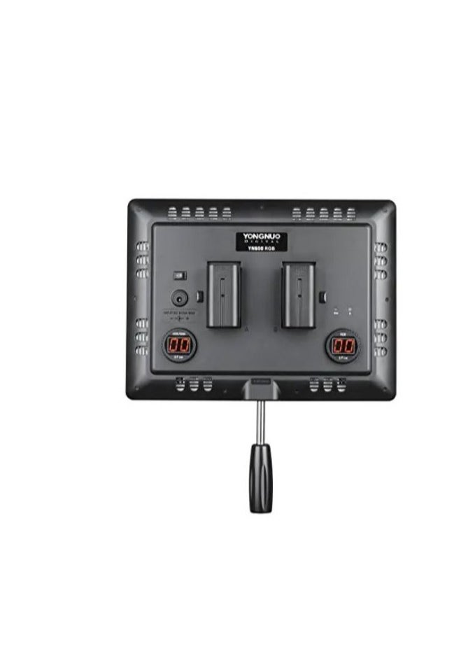 YONGNUO - YONGNUO YN600RGB LED Video Light – 360 LEDs, RGB & Bi-Color 3200K-5600K, High CRI 95+ - Image 1