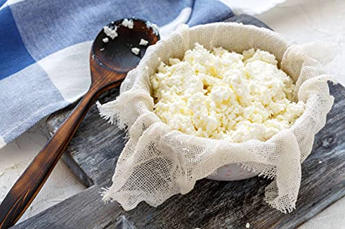 Clarkia 4x1 Meter Professional Muslin Cotton Strainer or Cheese Cloth Unbleached,100L x 100W x 100H centimeters,Off-White - Image 2