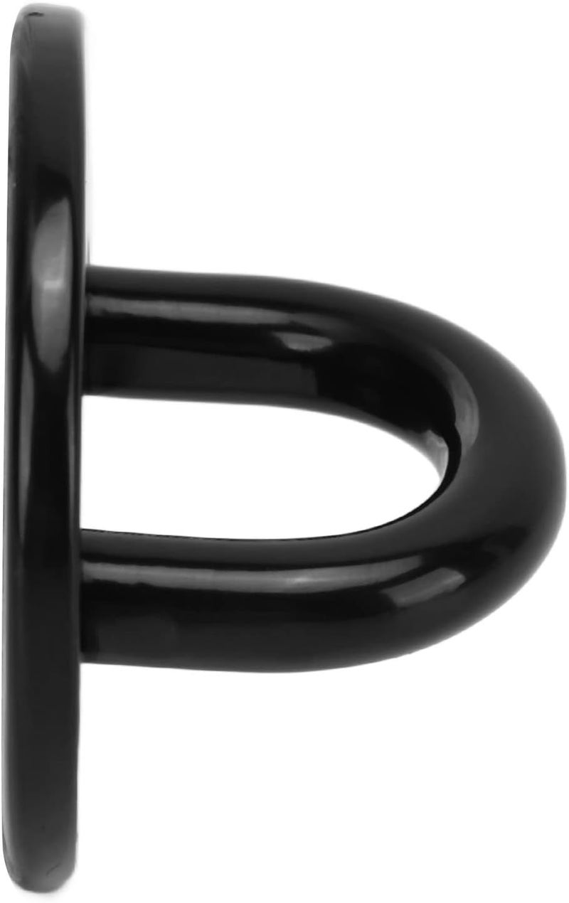 Asixxsix Eye Plate, 304 Stainless Steel Rust Proof Wear Pad Eye Hook, Heavy Duty Plate with Snap Hook for Hanging Lights Ceiling Fans Swings Outdoor Indoor Use (8mm) - Image 5
