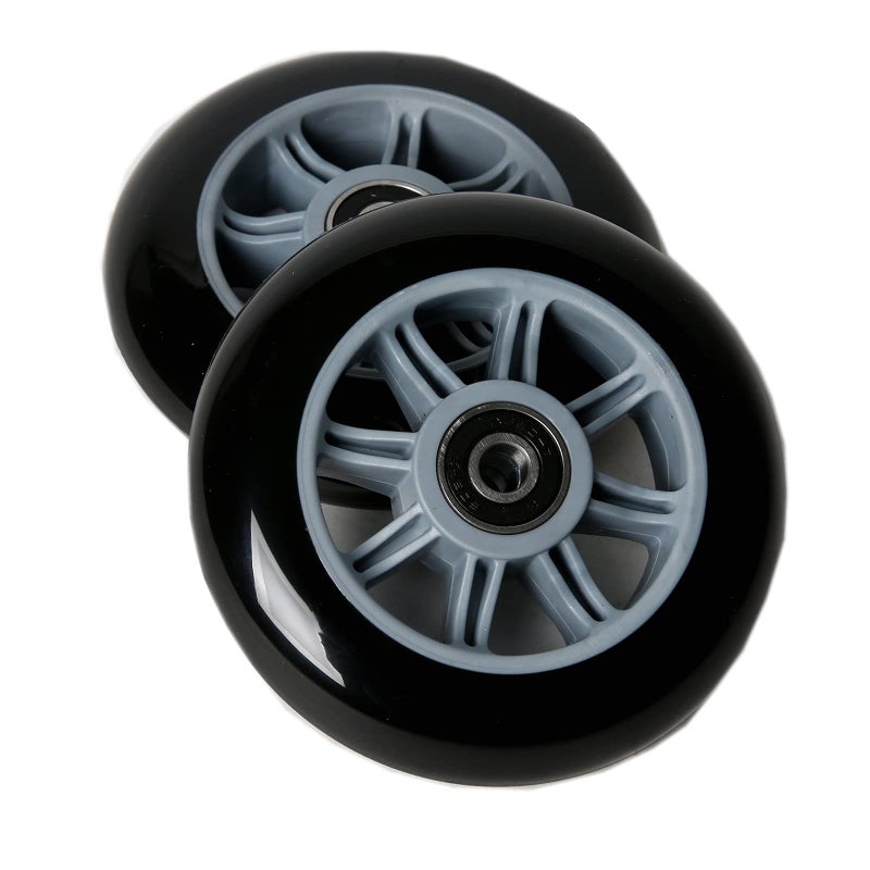 FREEDARE Scooter Wheels 100mm with Bearings Scooter Replacement Wheels 100mm Kick Scooter Wheels Set - Image 3
