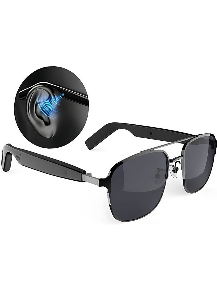 Modio MG06 Smart Audio Glasses with Deep Bass, Clear HD Sound, Touch Control, Bluetooth 5.3 & Long-Lasting Battery Life - Image 1