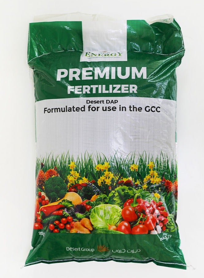Desert Energy Di-ammonium Phosphate DAP Granular Fertilizer 25kg - Image 1
