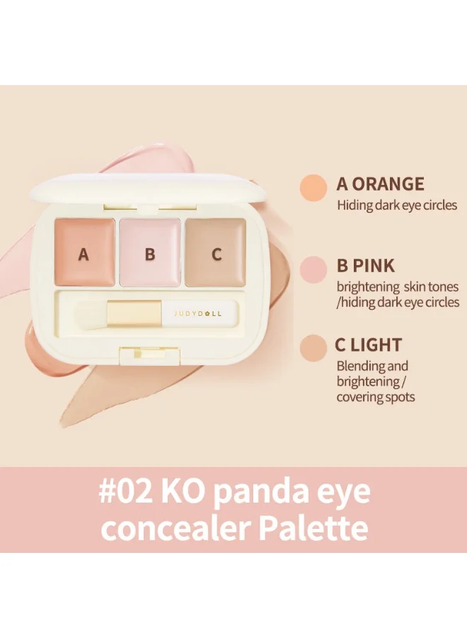 Judydoll Judydoll Three-Shades Concealer Palette #02