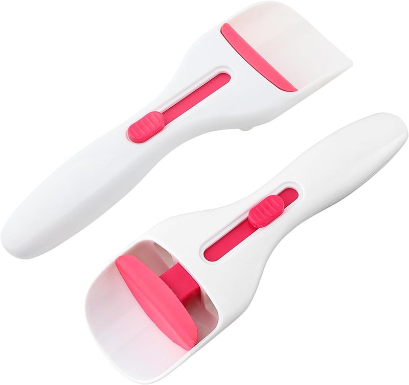 Restynic 2pcs Cupcake Batter Dispenser Scoop, Dishwasher-Safe Baking Tool for Precise Portioning of Muffins, Cupcakes, Cookie Dough & Pancakes - Mess-Free Kitchen Gadget(COLOR:white) - Image 3