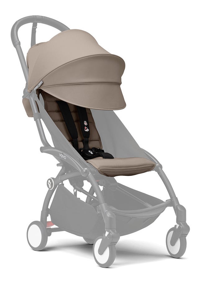 STOKKE YOYO3 Black Frame With 6+ Color Pack Taupe  - Image 4