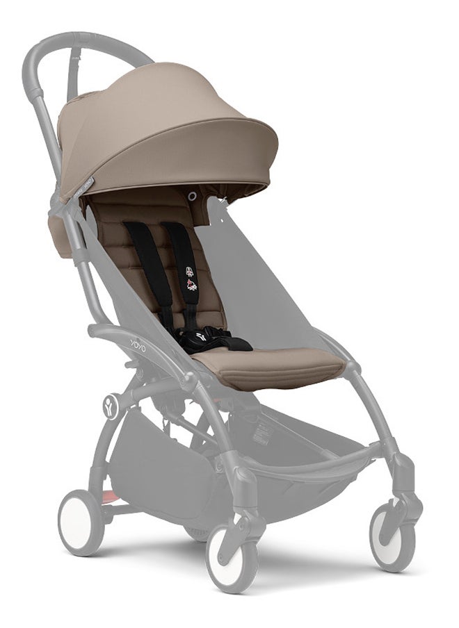 STOKKE YOYO3 Black Frame With 6+ Color Pack Taupe  - Image 3
