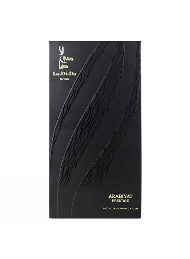 my perfumes LA DI DA FOR HIM from ARABIYAT PRESTIGE Eau De Parfum for Men 100ml - Image 3