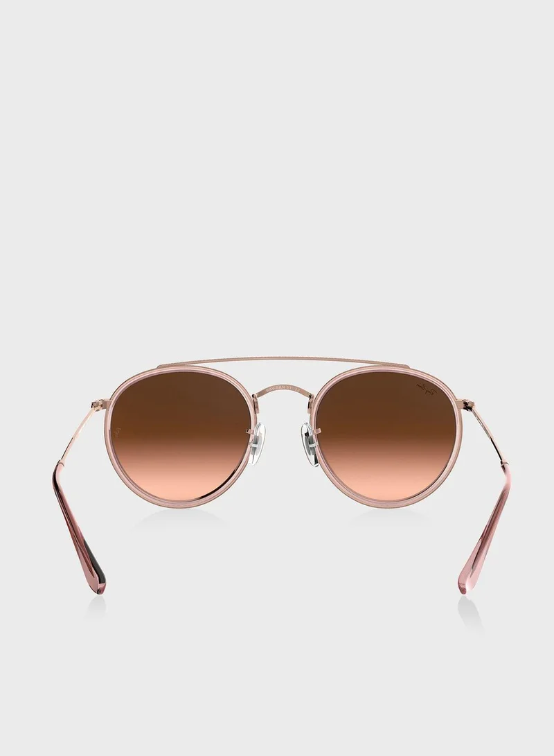 Ray-Ban 0RB3647N Double Bridge Sunglasses