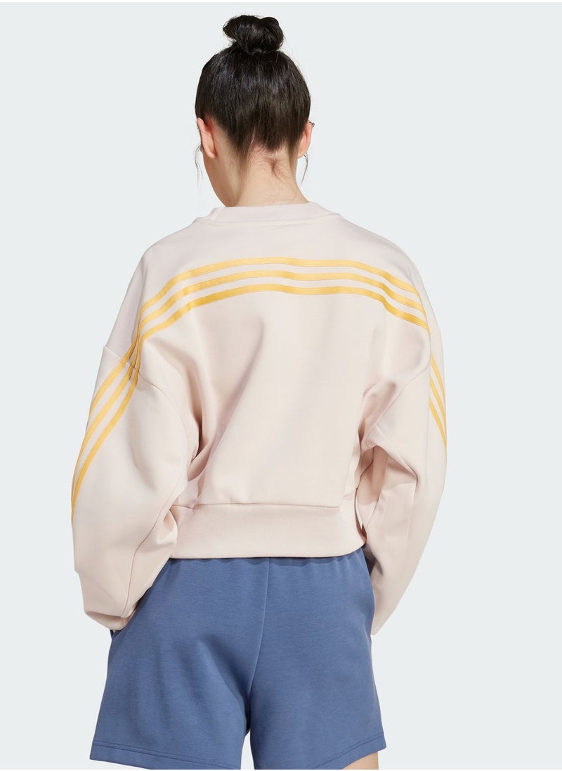 Adidas - 3 Stripes Future Icons Sweatshirt - Image 1