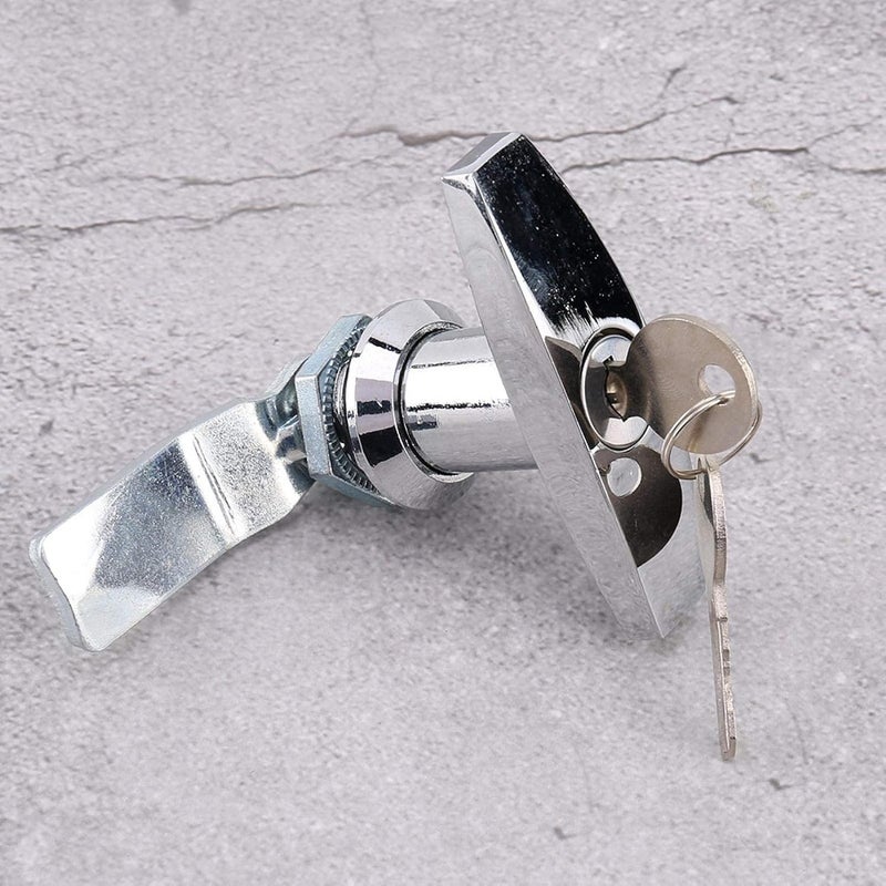 EBTOOLS T-Handle Lock with Keys for Garage Door and Tool Box - Image 3