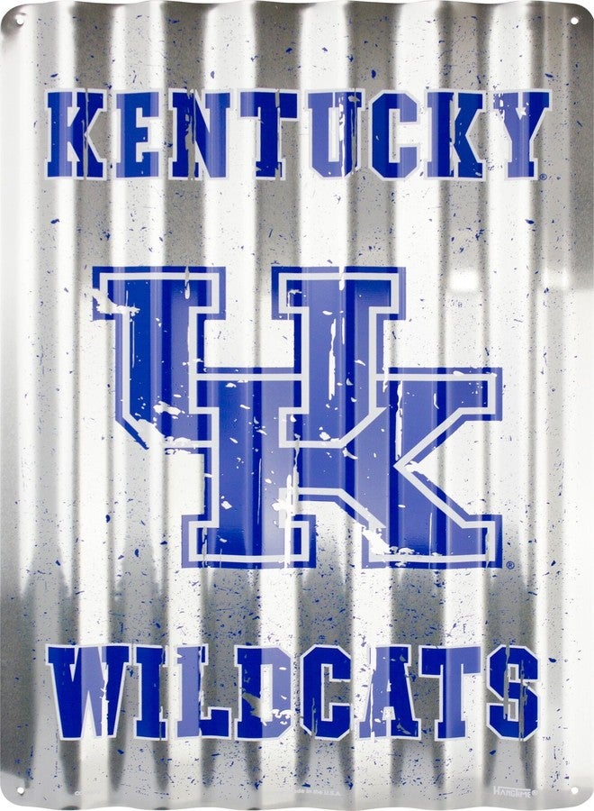 Hangtime University of Kentuky - Kentucky Wildcats Corrugated Sign 12 x 18 embossed sign