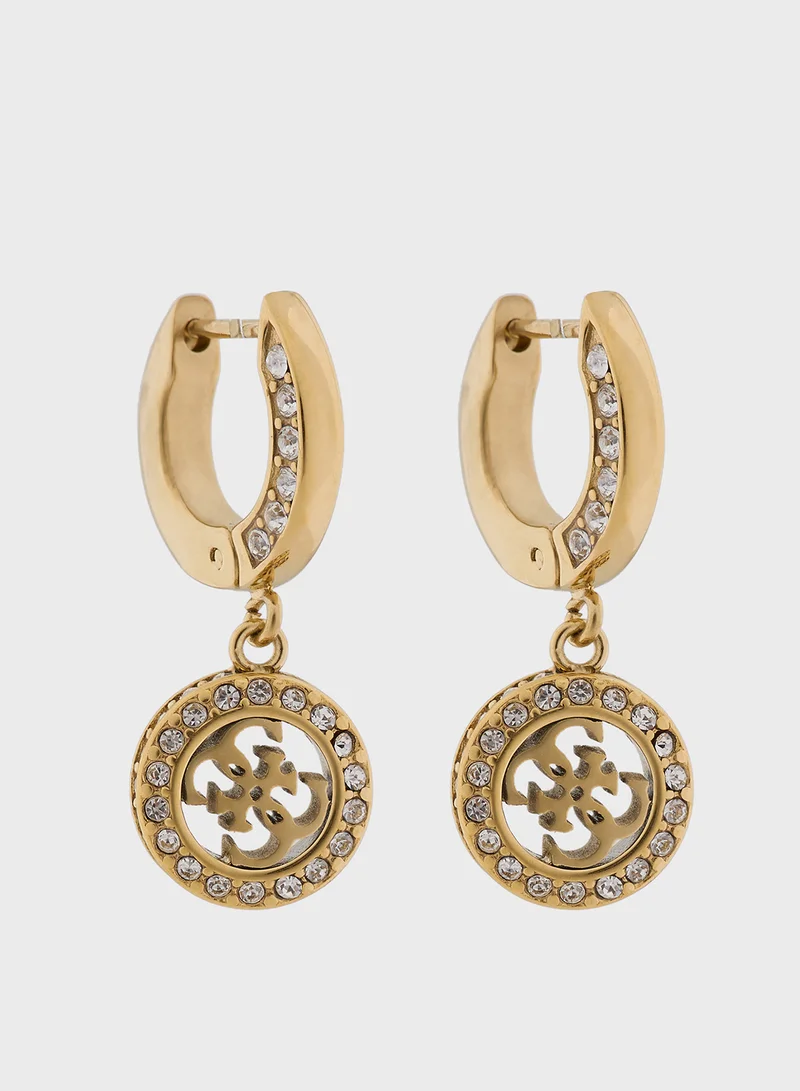 جس Ladies ER 24MM 4G PENDANT HUGGIES
