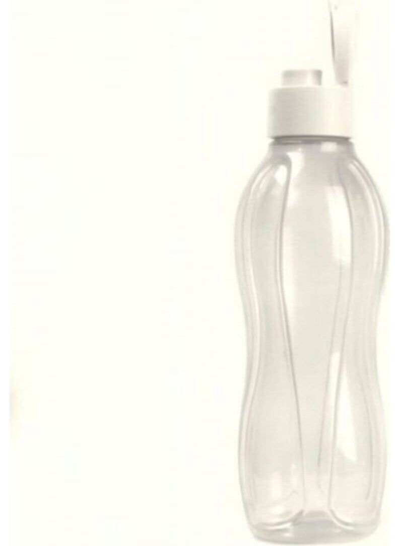 Tupperware Eco Bottle 1 Lt White Easy Cap  - Image 2