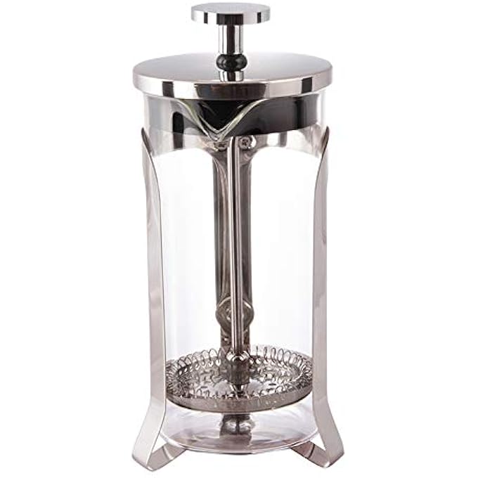 Biggcoffee Bigg Coffee Fy450 French Press Stainless Steel Lid Borosilicate Glass 600Ml Special Functional Compact Design - Image 1