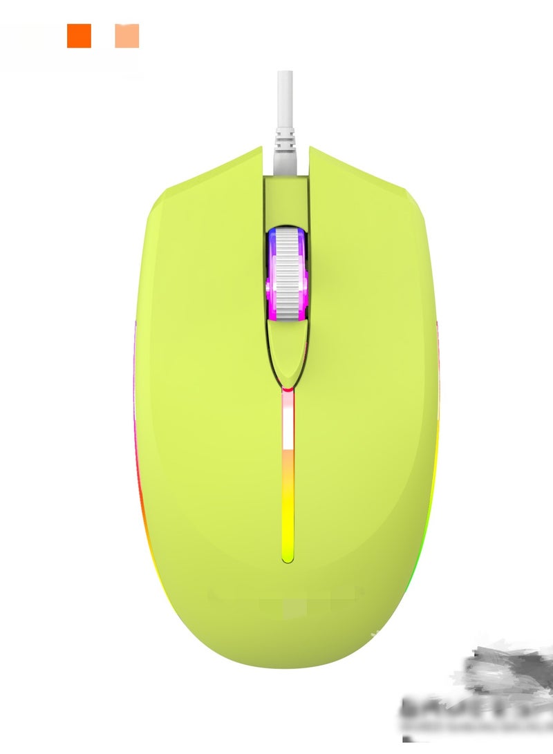 EBMINI New Frontier Esports Gaming Mechanical Silent Wired Mouse