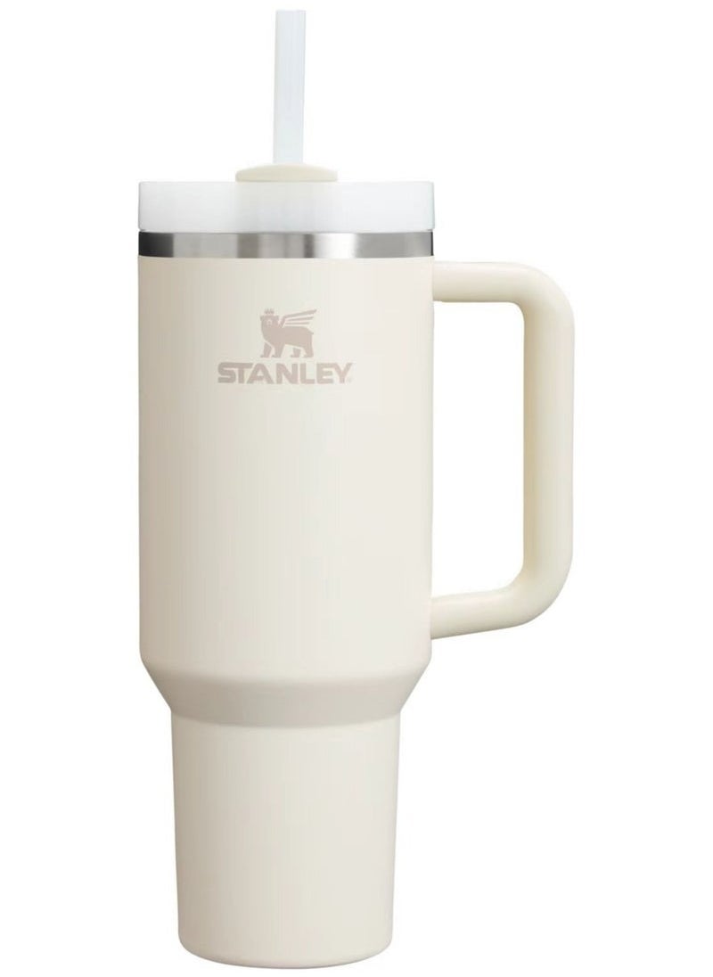 Stanley - Quencher Stainless Steel Vacuum Insulated Tumbler with Lid and Straw for Water, Iced Tea or Coffee, Smoothie and More, 40 oz - Image 1
