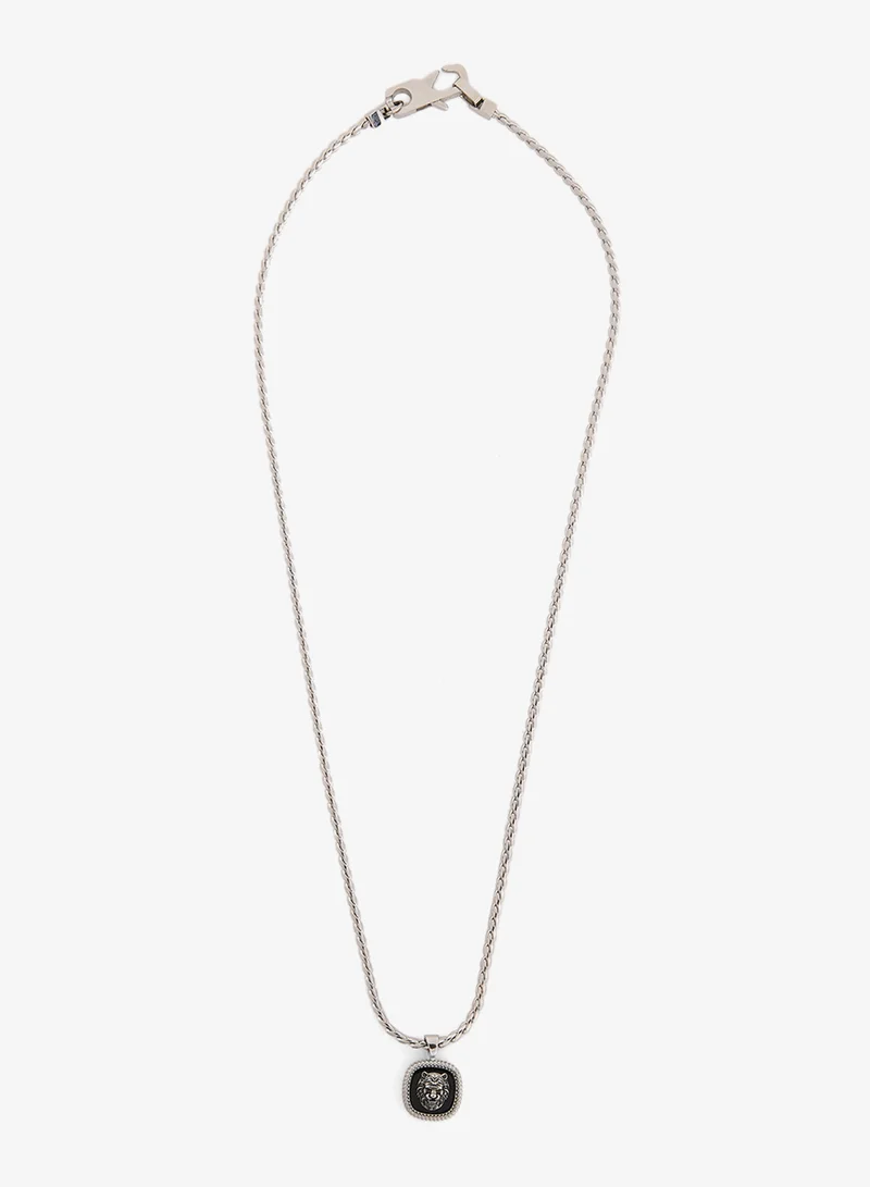 GUESS Lion Charm Necklace