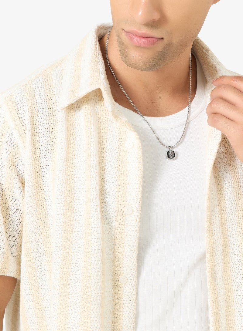 GUESS Lion Charm Necklace - Image 5