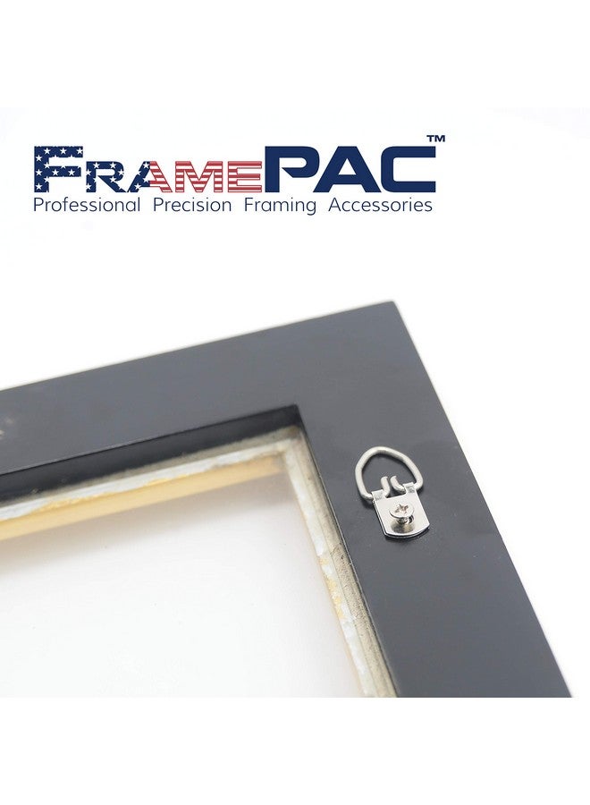 FramePac Dring Single Hole Picture Hangers With Screws [100 Pack] (Aka Picture Hanging Hardware Picture Frame Hanger Picture Hanger Hooks Picture Hooks For Hanging) - Image 5