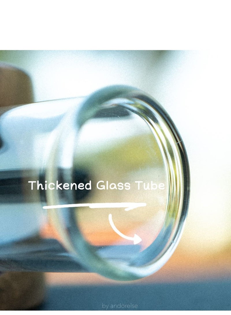 SYOSI Car Flower Vase Clip Holder Glass Tube Fresh Plants Auto Air Vent, Car Vent Flower Vase with Metal Clip Car Flower Planter Car Vase Flower Holder for Vehicle Vent Decoration - Image 5