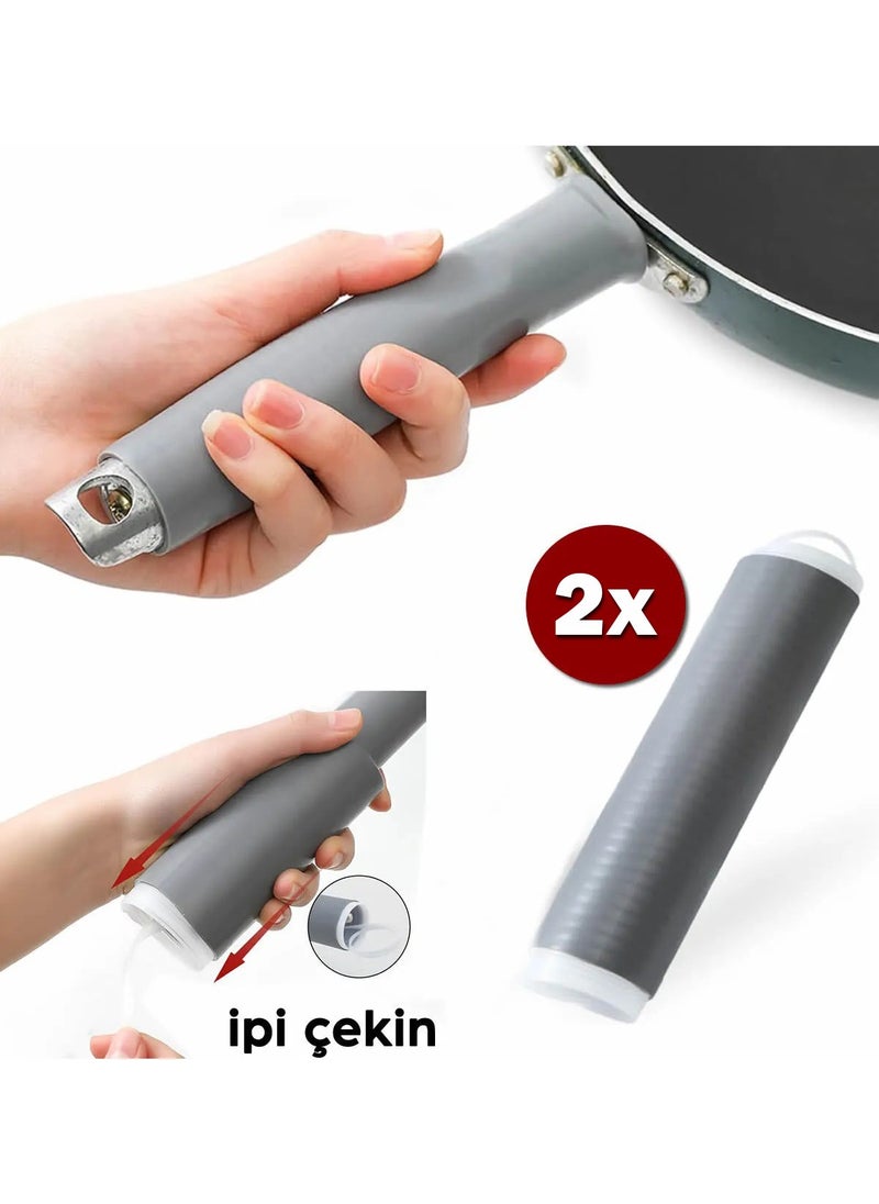 Octopus Bazaar - Heat Insulated Pot Pan Handle Handle | Easy Installation - 2 Pieces - Image 1