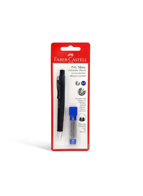 Faber Castell POLYMATIC MECHANICAL PENCIL 0.7MM, Assorted