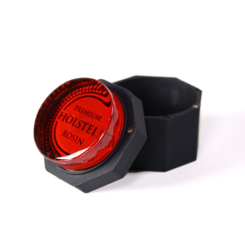 Holstein صمغ هولشتاين الممتاز للكمان، الفيولا، التشيلو - أحمر، منخفض الغبار، سهل الإطلاق مع حقيبة صلبة - Image 1