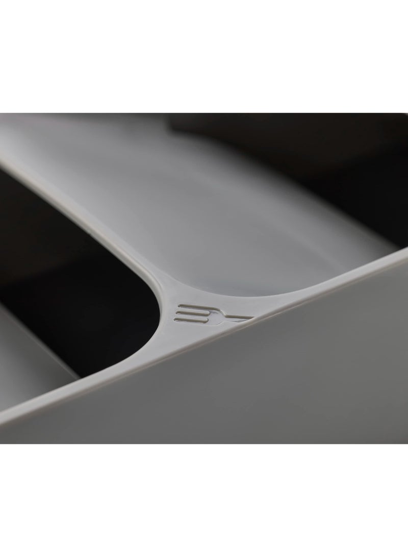 kunshao Drawer cabinets, kitchen drawers, cutlery storage trays, silverware, gray - Image 3