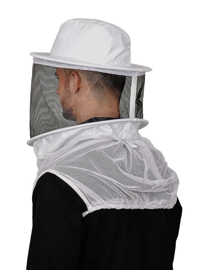 Humble Bee 210 Polycotton Beekeeping Veil with Round Hat - Image 5