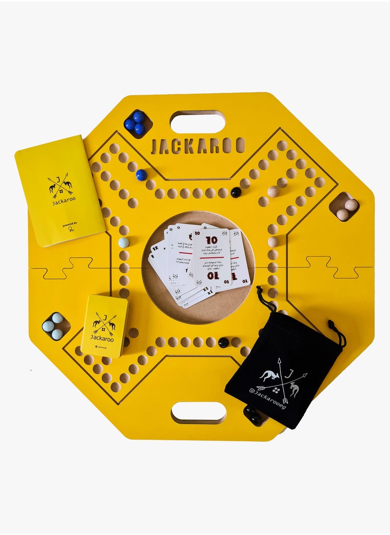 Generic Jackaroo 4 players board game 50 *50 cm | By Kangaroo  - Image 1