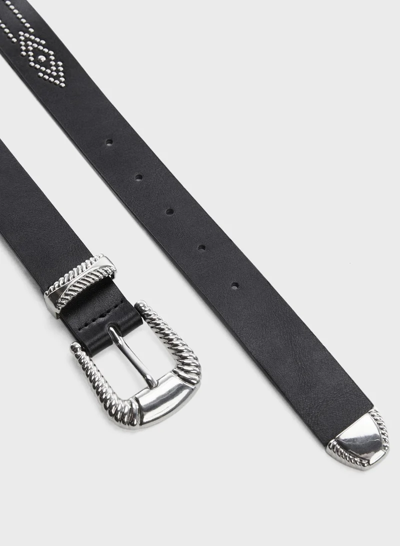 MANGO Fedra Allocated Hole Belts