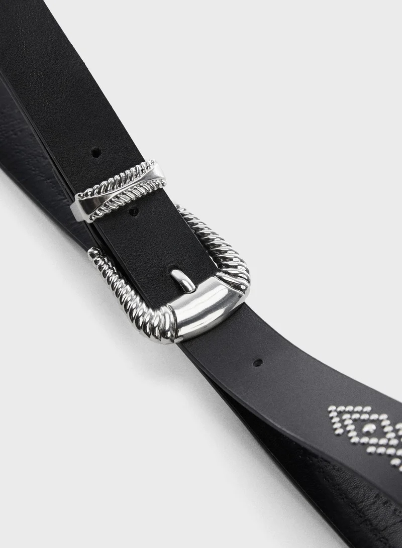 MANGO Fedra Allocated Hole Belts