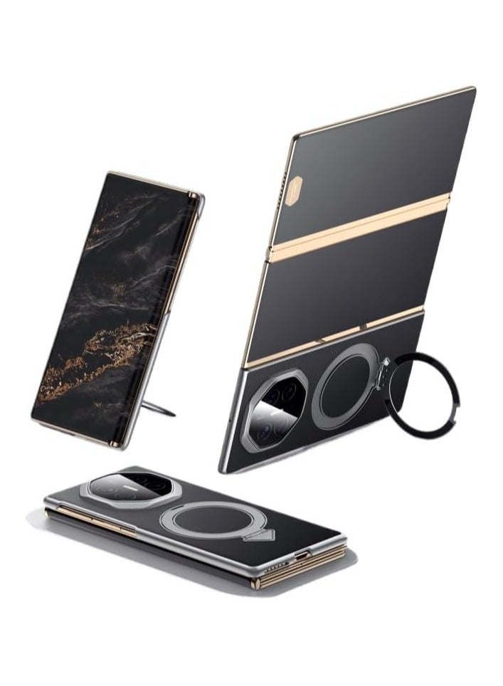 Case Compatible with Huawei Mate XT Built in Magnetic Attraction with Adjustable Rotating Bracket and Fully Wrapped Hinge Support Wireless Charing - Image 1