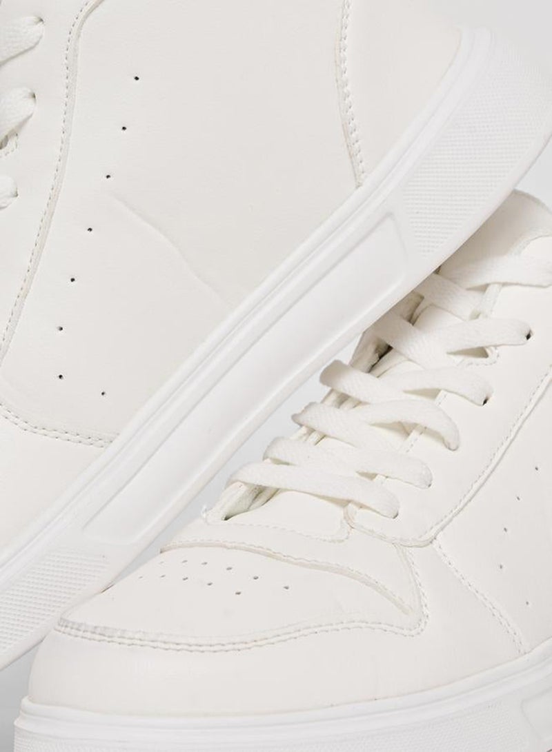 ستايلي اكتيف حذاء سنيكرز بنعل بلاتفورم ورباط غلق - Image 4