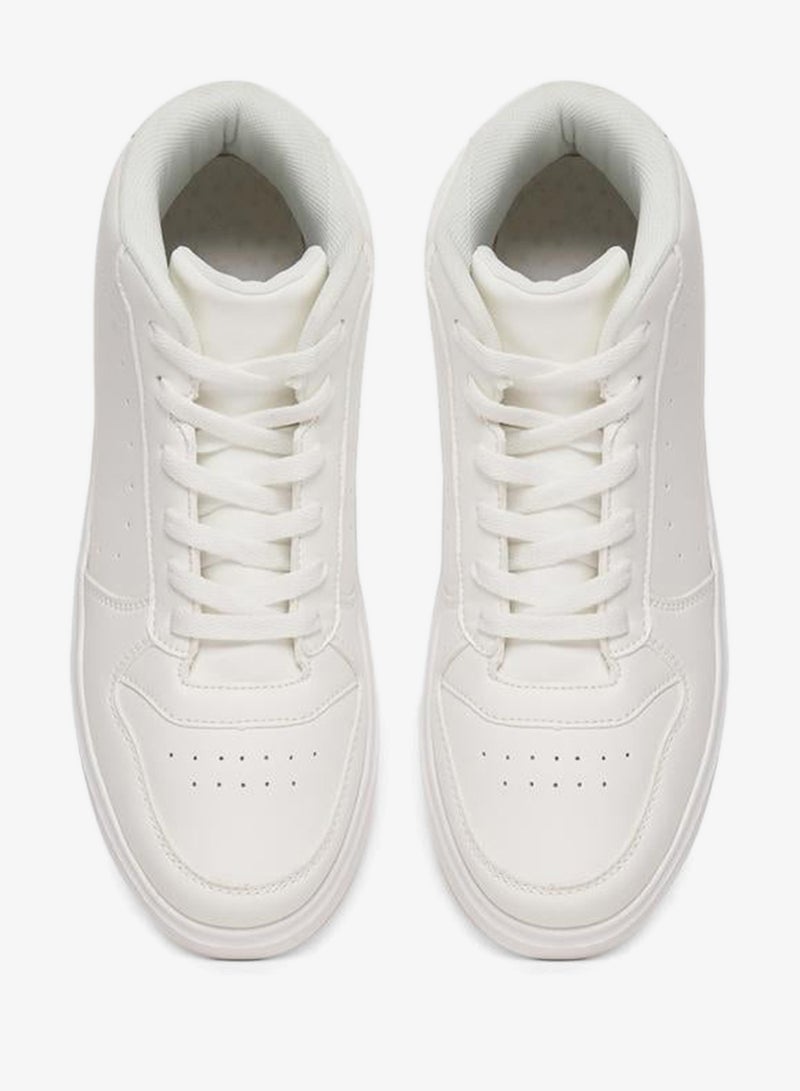 ستايلي اكتيف حذاء سنيكرز بنعل بلاتفورم ورباط غلق - Image 5