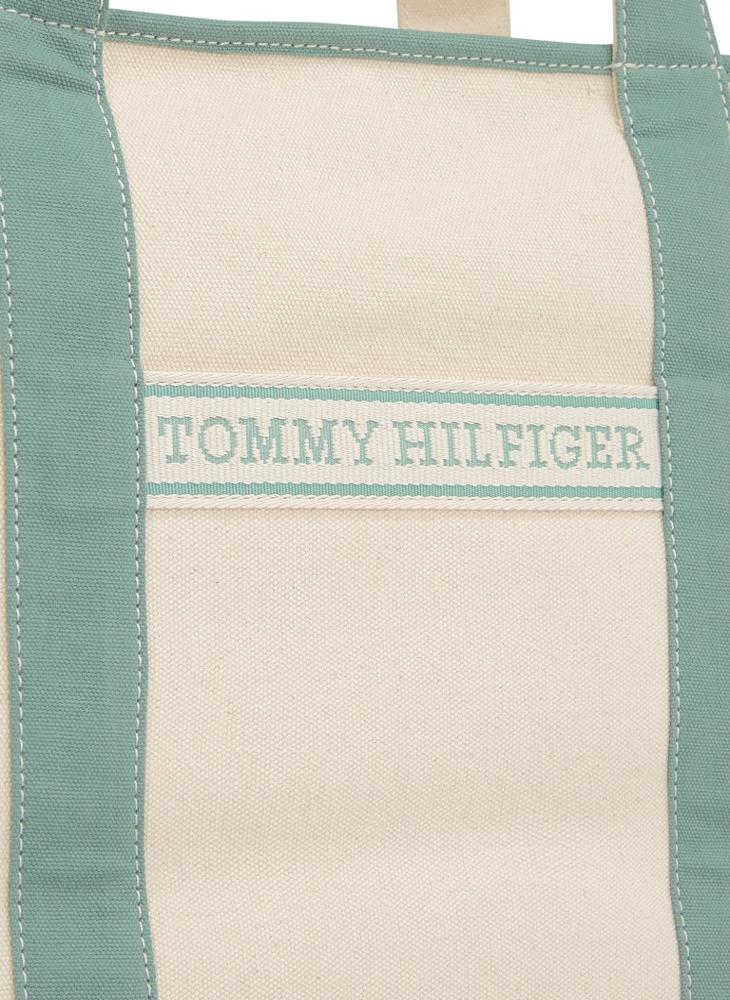 TOMMY HILFIGER SUMMER CANVAS TOTE BAG  - Image 3