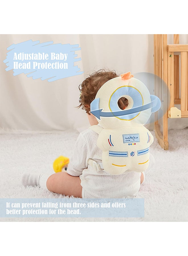 Bincoo Baby Head Protector Pad for Baby Toddler Walker Anti Fall Infant Walking Head Protection Backpack Cushion Adjustable Toddlers Head Safety Pad Cushion Backpack Baby Back Protection for Crawling Walk - Image 5
