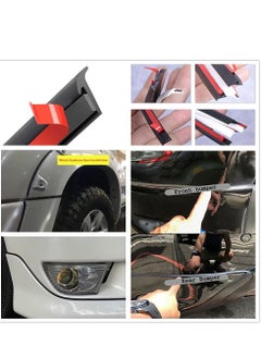 Y&D Auto Rubber Weather Draft Seal Strip, 5M/16.5Ft Universal Self Adhesive Car Windshield Edge Moulding Sealing Strip Soundproof T-Type Protector Trim, Black, 8x10mm  - Image 4