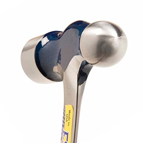 ESTWING Ball Peen Hammer - 12 oz Metalworking Tool with Forged Steel Construction & Shock Reduction Grip - E3-12BP - Image 4