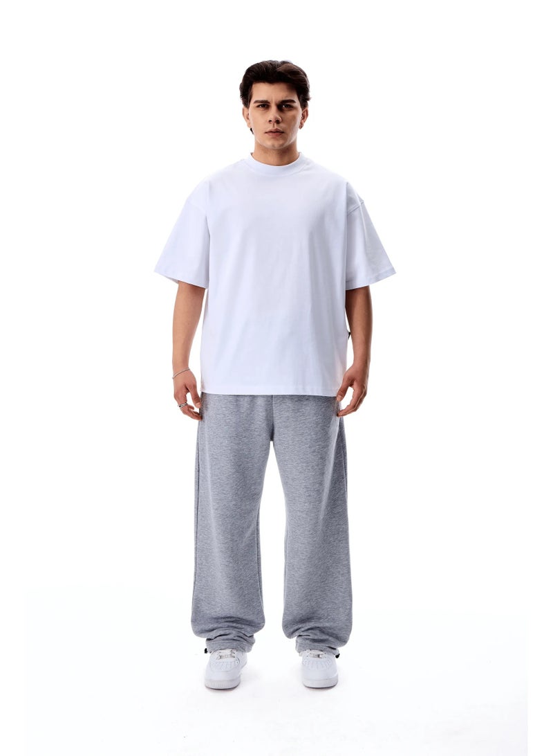 Galata Fabrica Unisex Premium Oversize Sweatpants with adjustable cords at ankles - Image 2