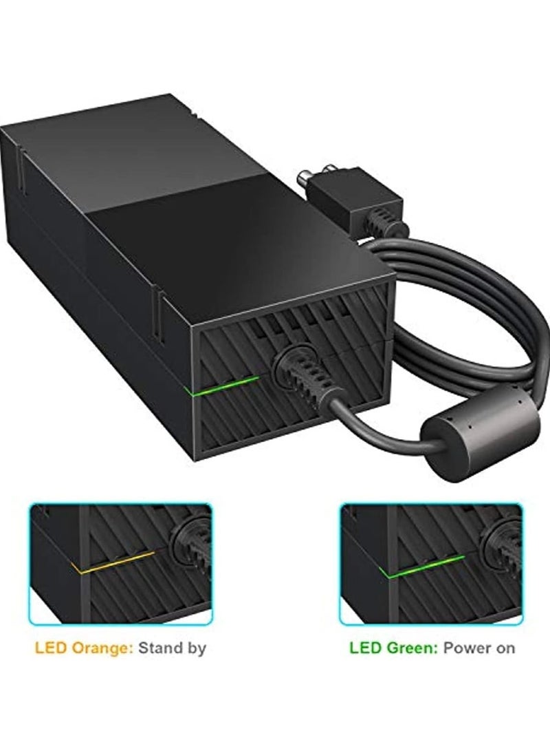 Arabest Xbox One Power Brick, Ac Adapter Power Supply Replacement for Xbox One Console, Great Charging Accessory Kit with Cable for Xbox One,100-240v Voltage Ac Cord  - Image 5