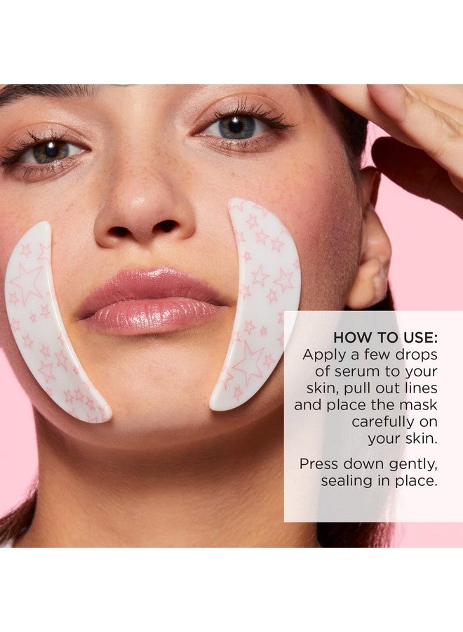 Pacifica Beauty Reusable Smile Line Mask 100% Silicone Vacuum Seal & Lifting Effect Minimize Fine Lines + Wrinkles Pair With Serum Storage Tin Included Vegan + Cruelty Free - Image 2