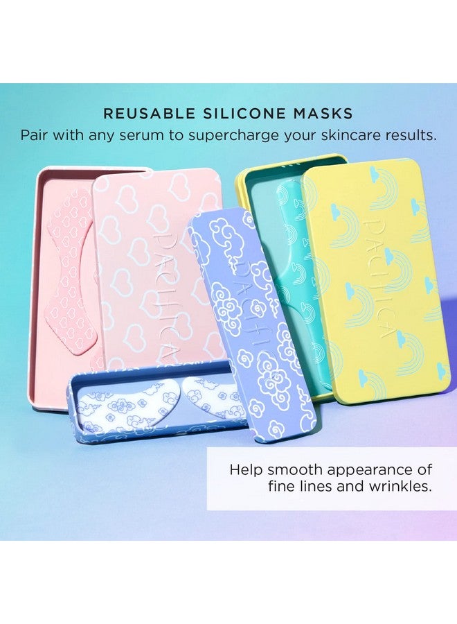 Pacifica Beauty Reusable Smile Line Mask 100% Silicone Vacuum Seal & Lifting Effect Minimize Fine Lines + Wrinkles Pair With Serum Storage Tin Included Vegan + Cruelty Free - Image 3
