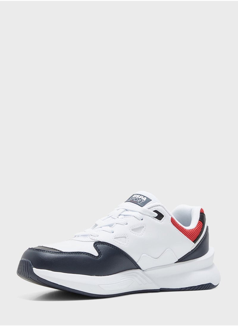 U.S. Polo Assn. - Lace Up Low Top Sneakers - Image 1