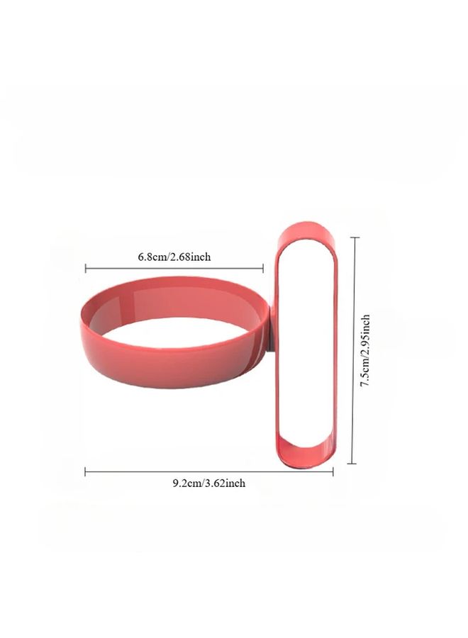Assorted Varieties 2pcs Portable Cup Holders Made Of Thick Heat Resistant Material With Handles For Convenience Ideal For Trendy Disposable Paper Cups Suitable For Home And Office Use Durable Plastic - Image 4