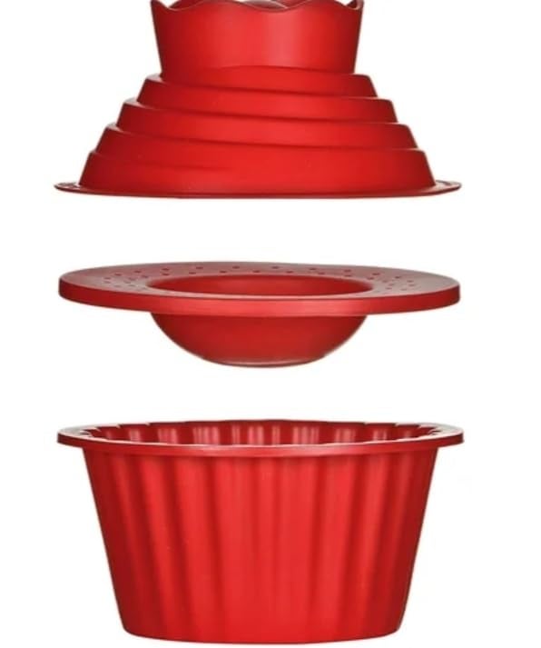 SHOAIB Giant Cupcake Mould Cake Baking Set Big Cake and Cupcakes Mould Jelly Mould Chocolate Brownie Cake Baking Mold - Image 2